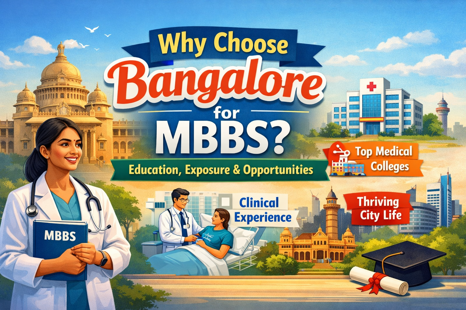 Why Choose Bangalore for MBBS? Education, Exposure & Opportunities